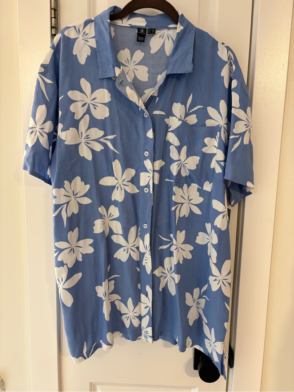 Volcom COCO HO SHORT SLEEVE COVER UP SHIRT